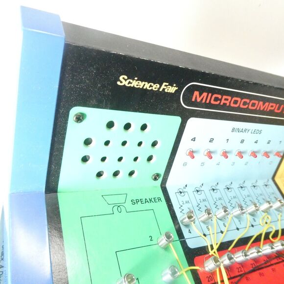 Radio Shack Science Fair Microcomputer Trainer Toy 28-260 Vintage - Picture 8 of 13